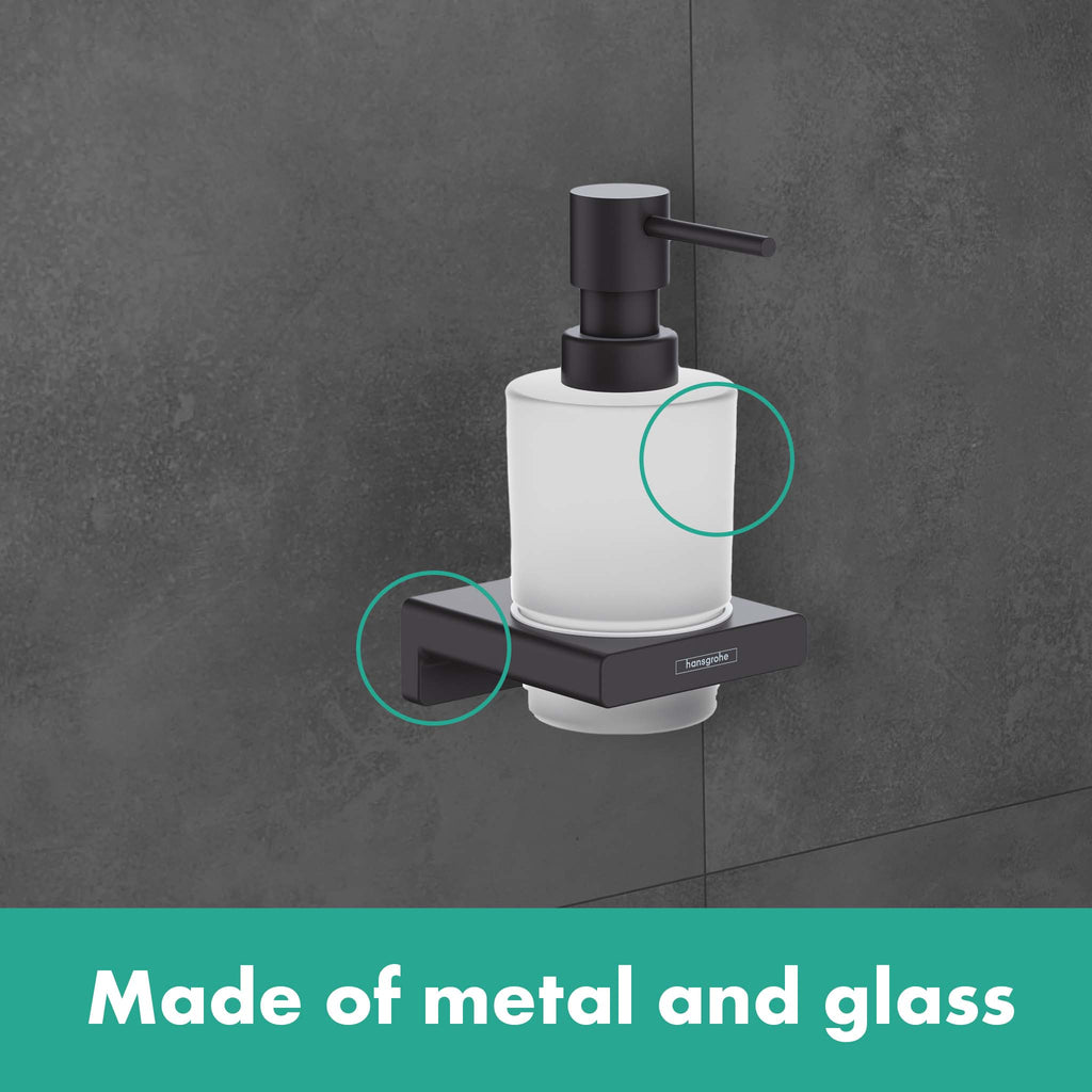 HANSGROHE 41745670 AddStoris Liquid soap dispenser - Matte Black