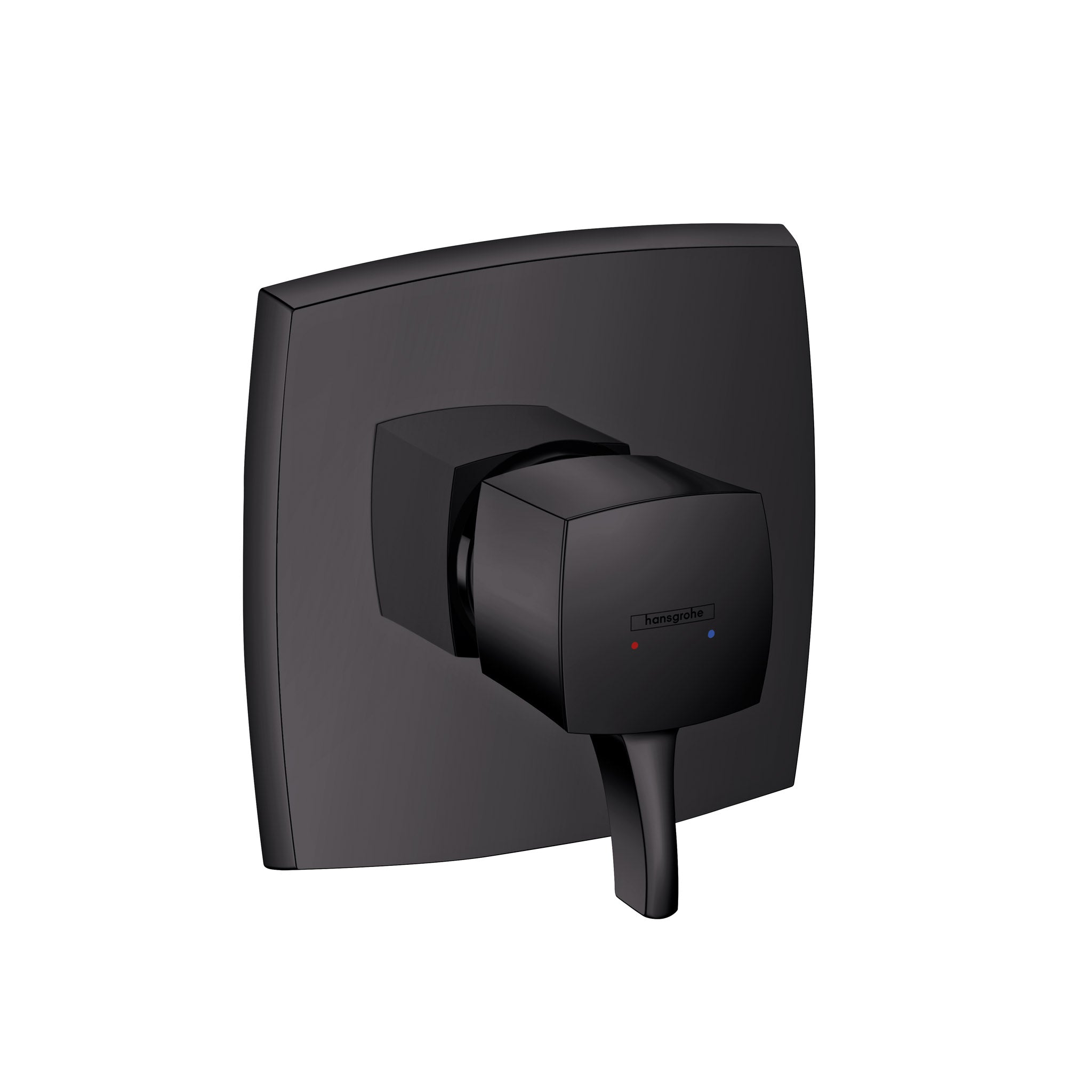 HANSGROHE 15769671 Ecostat Classic Pressure Balance Trim, Square - Matte Black