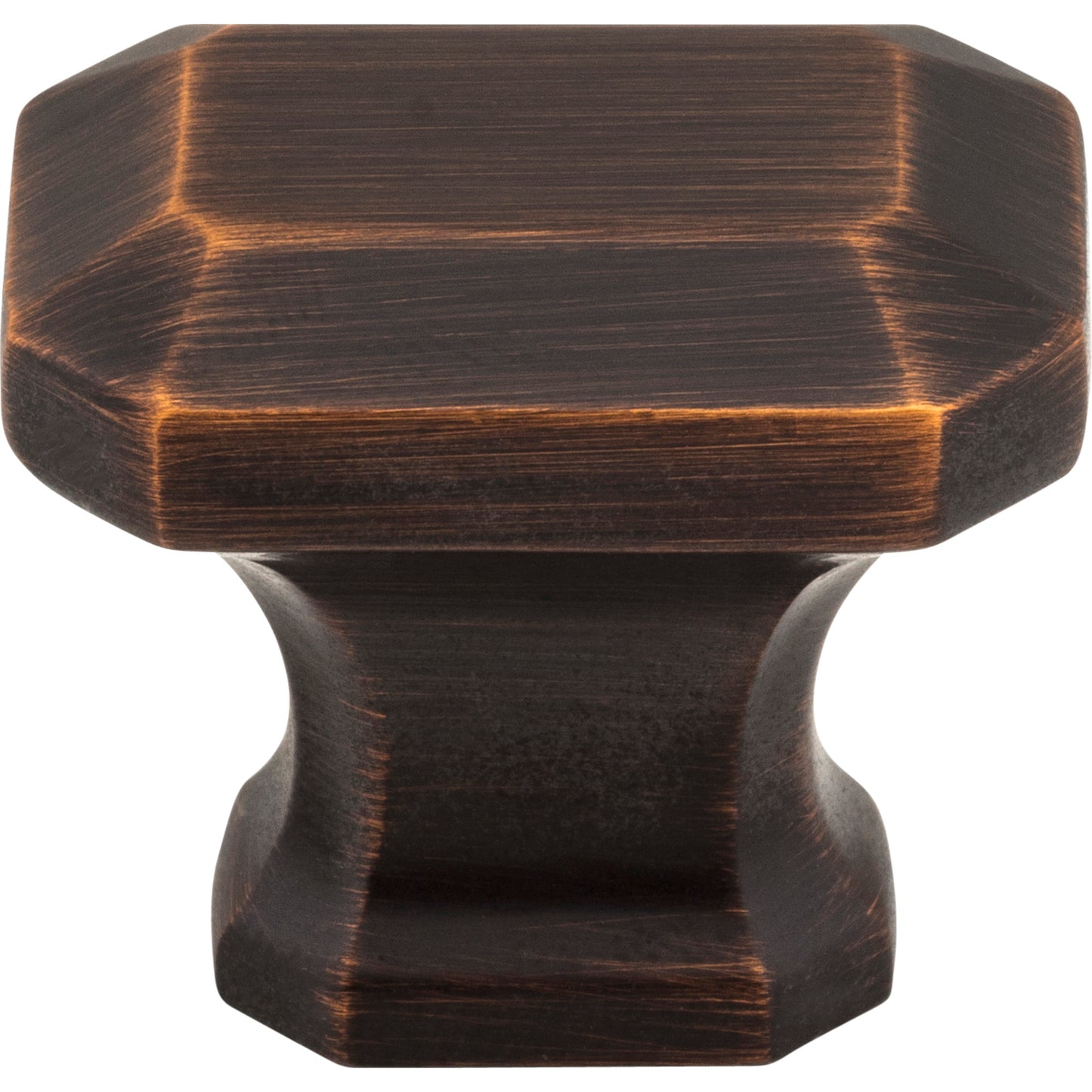 JEFFREY ALEXANDER 165DBAC Ella 1-1/4" Length Rectangle Knob - Brushed Oil Rubbed Bronze