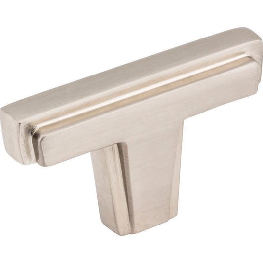 JEFFREY ALEXANDER 259SN Lexa 2" Length Bar Knob , Satin Nickel