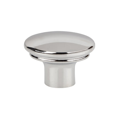 TOP KNOBS TK3051PC Julian 1 3/8" Length Oval Knob - Polished Chrome
