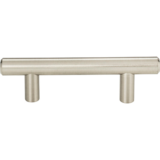 ATLAS A822-BN Linea Rail 3" Center to Center Bar Pull - Brushed Nickel