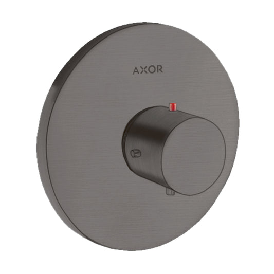 AXOR 10715341 Starck Thermostatic Trim HighFlow - Brushed Black Chrome