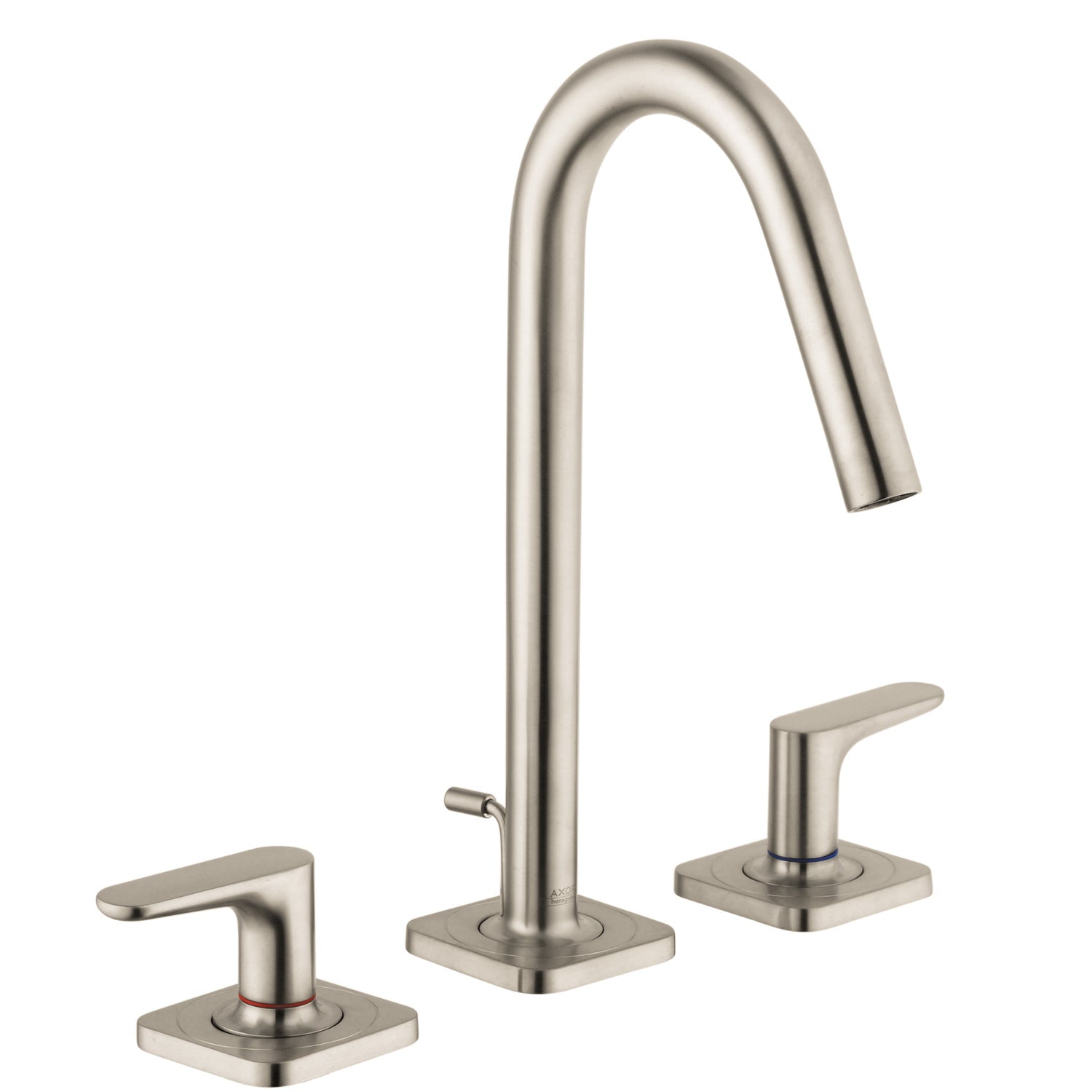 AXOR 34133821 Citterio M Widespread Faucet 160 with Pop-Up Drain, 1.2 GPM - Brushed Nickel