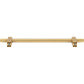 JEFFREY ALEXANDER 698-192BG Larkin Knurled Ends 192 mm Center-to-Center Bar Pull - Brushed Gold