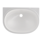 TOTO LT546G#11 Oval 19-11/16" x 13-3/4" Undermount Bathroom Sink with CEFIONTECT , Colonial White