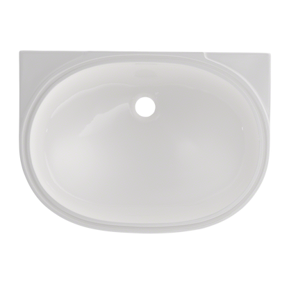 TOTO LT546G#11 Oval 19-11/16" X 13-3/4" Undermount Bathroom Sink With Cefiontect - Colonial White