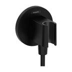 HANSGROHE 26888671 FixFit S Wall Outlet with Handshower Holder - Matte Black