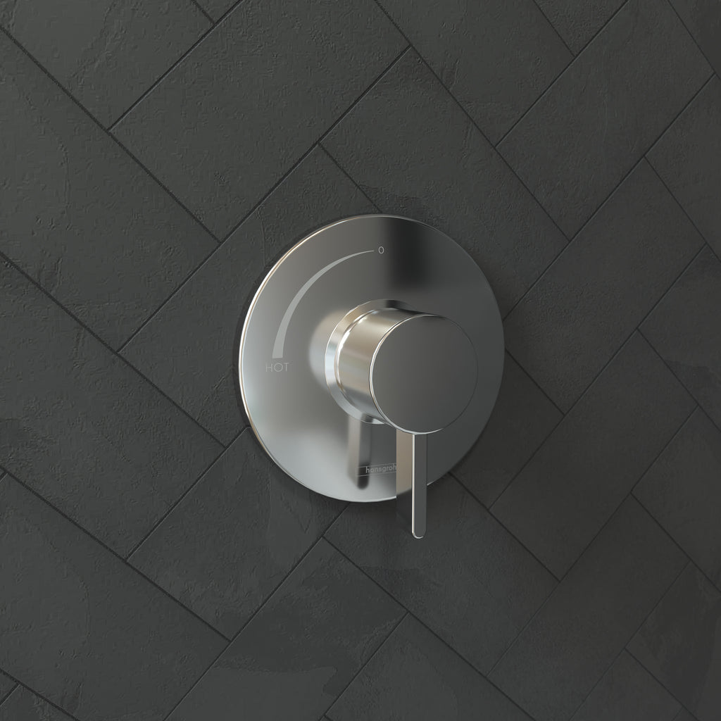 HANSGROHE 15739001 Ecostat S Pressure Balance Trim - Chrome