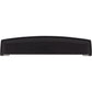 JEFFREY ALEXANDER 141-128MB Renzo 128 mm Center-to-Center Cup/Bin Pull - Matte Black