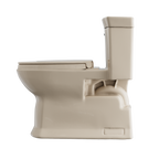 TOTO MS964124CEFG#03 Soiree One Piece Elongated 1.28 Gpf Universal Height Skirted Toilet With Cefiontect - Bone