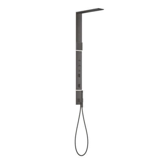 AXOR 12785341 ShowerComposition Shower Column Set,1.75 GPM - Brushed Black Chrome
