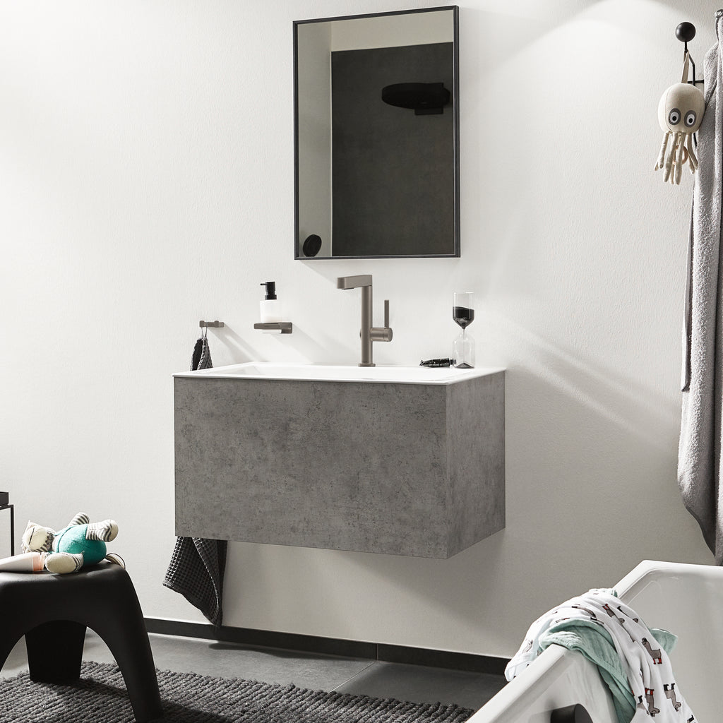 HANSGROHE 76063821 Finoris Single-Hole Faucet 230 with 2-Spray Pull-Out, 1.2 GPM - Brushed Nickel