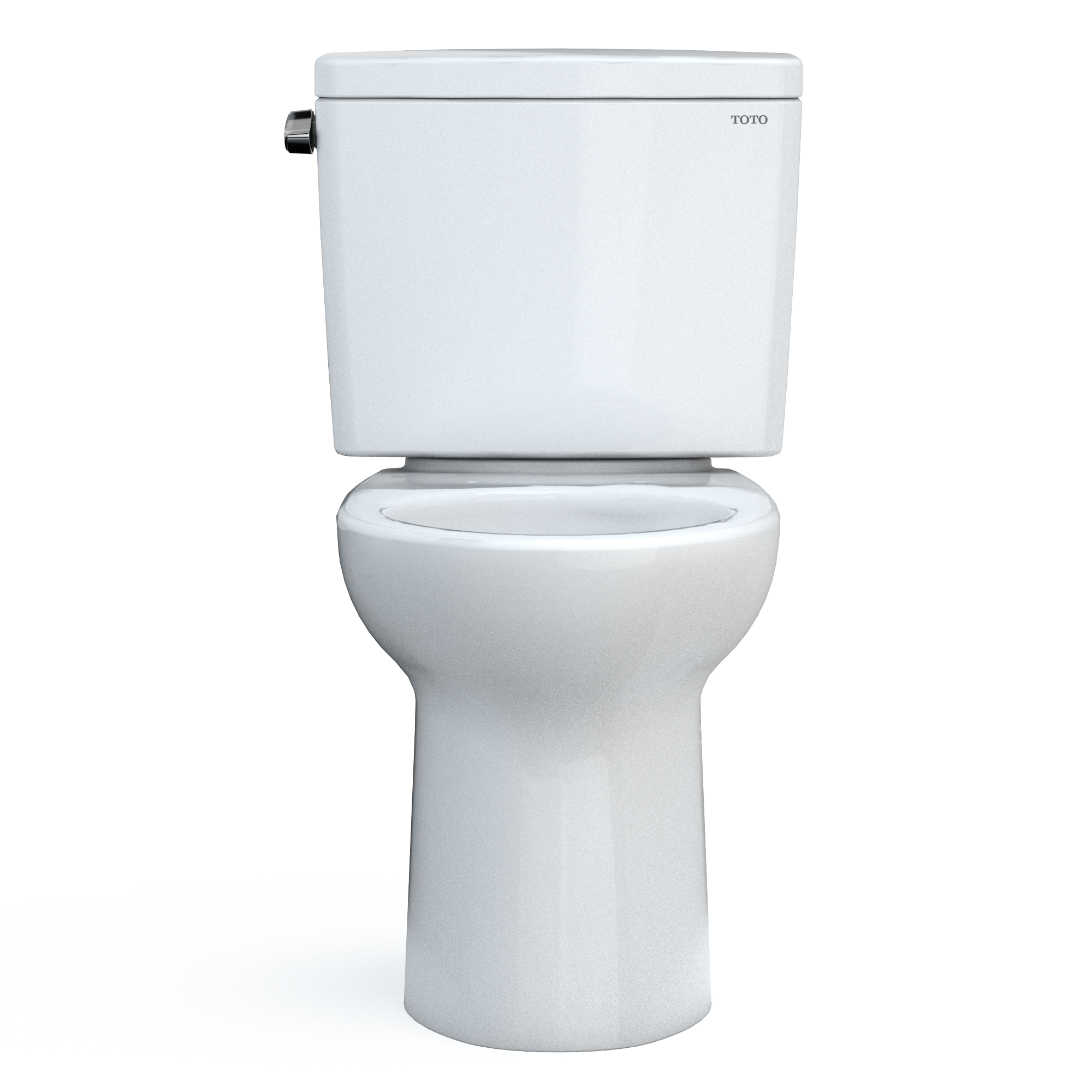 TOTO CST776CSG#01 Drake Two-Piece Elongated 1.6 Gpf Tornado Flush Toilet With Cefiontect - Cotton White