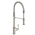 AXOR 16582831 Montreux Semi-Pro Kitchen Faucet 2-Spray, 1.75 GPM - Polished Nickel