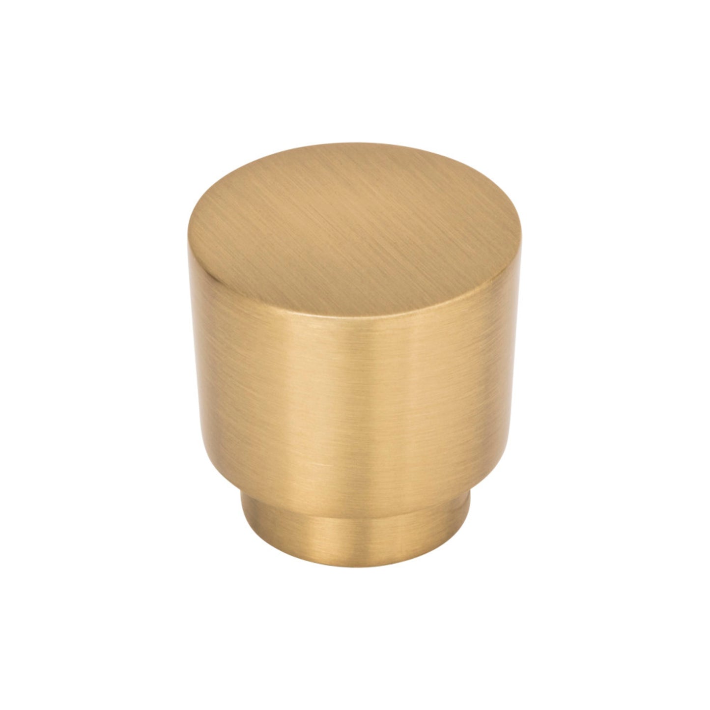 ATLAS 426-WB Tom Tom 1 1/4" Diameter Round Knob - Warm Brass