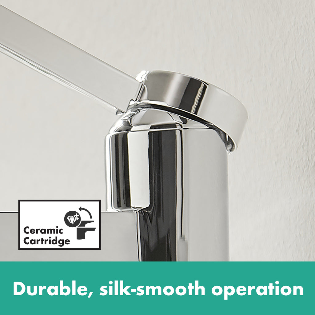 HANSGROHE 76070001 Finoris Single-Hole Faucet 260, 1.2 GPM - Chrome