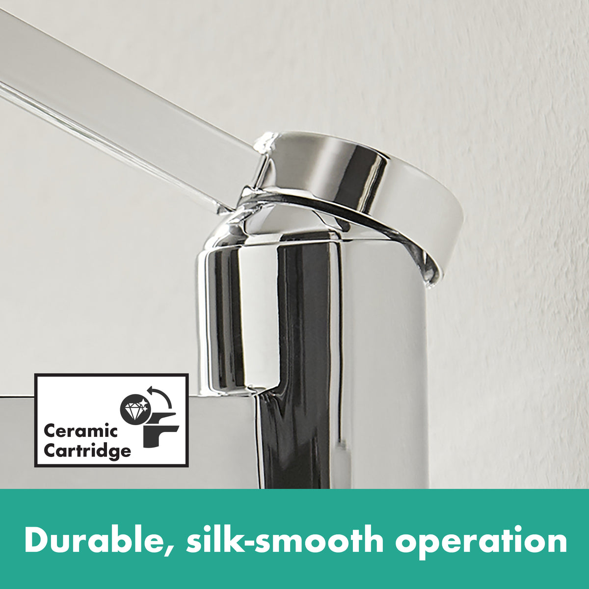 HANSGROHE 76070001 Finoris Single-Hole Faucet 260, 1.2 GPM - Chrome
