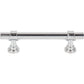 TOP KNOBS M2834 Bit 3 3/4" Center to Center Bar Pull - Polished Chrome