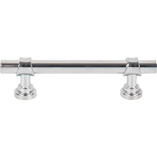 TOP KNOBS M2834 Bit 3 3/4" Center to Center Bar Pull - Polished Chrome