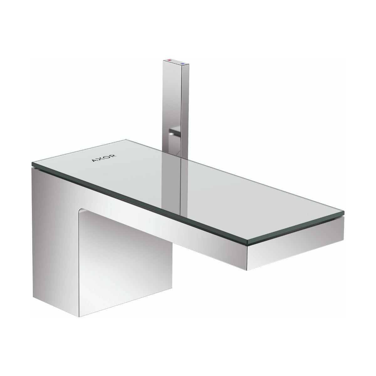 AXOR 47010001 MyEdition Single-Hole Faucet 70, 1.2 GPM - Chrome / Mirror Glass