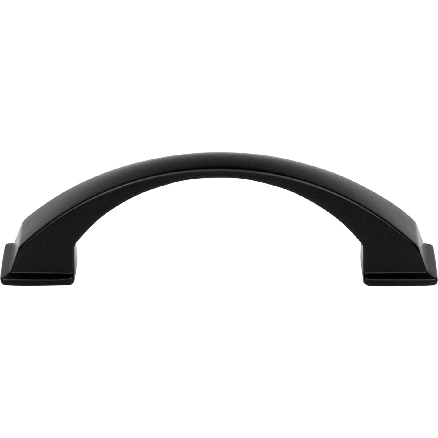 JEFFREY ALEXANDER 944-96MB Roman 96 mm Center-to-Center Arch Pull - Matte Black