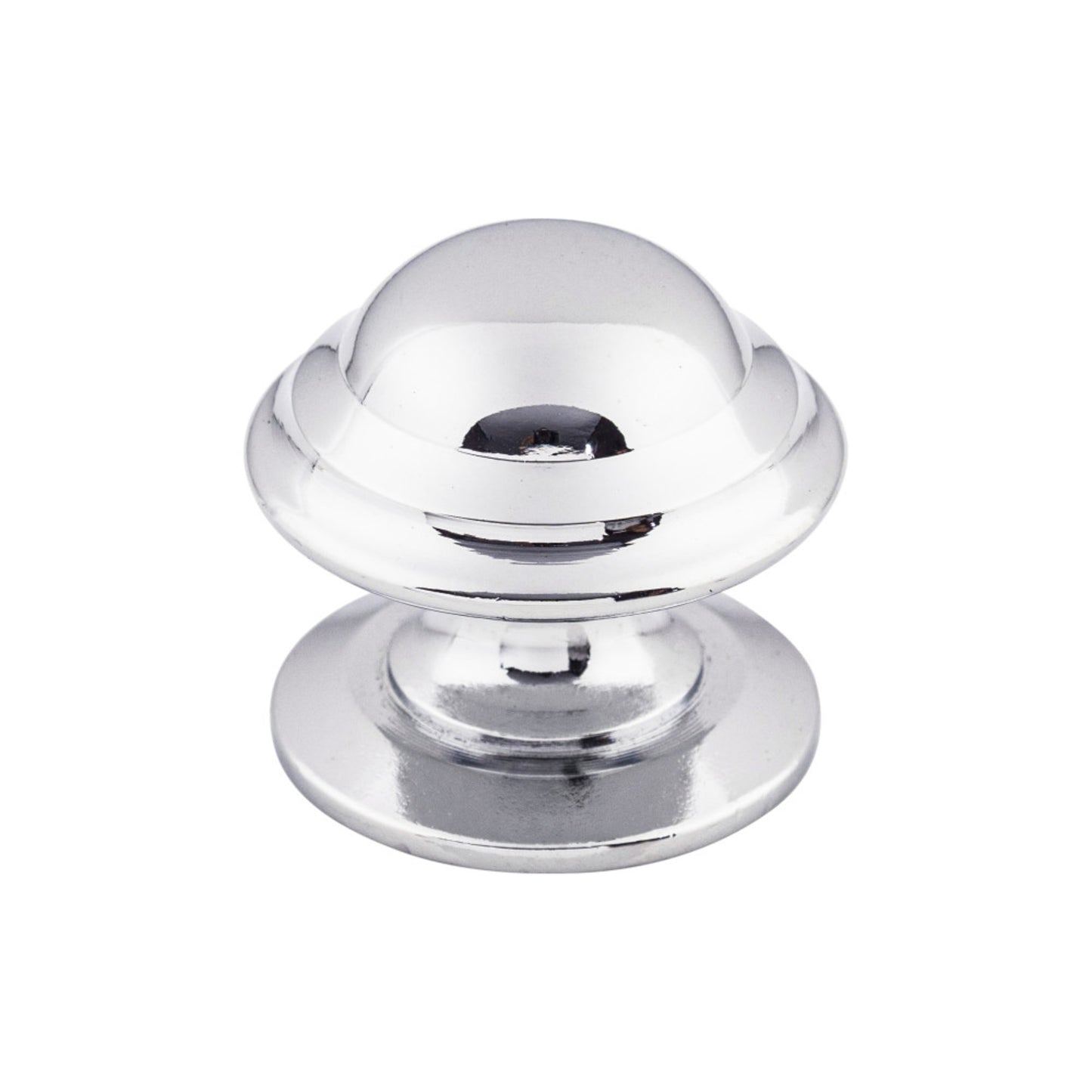 TOP KNOBS M1612 Empress 1 3/8" Diameter Round Knob - Polished Chrome