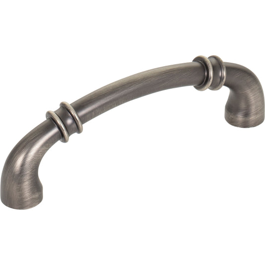 JEFFREY ALEXANDER 445-96BNBDL Marie 96 mm Center-to-Center Bar Pull - Brushed Pewter