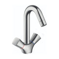 HANSGROHE 71222001 Logis Single-Hole Faucet 150 with Swivel Spout and Pop-Up Drain, 1.2 GPM - Chrome