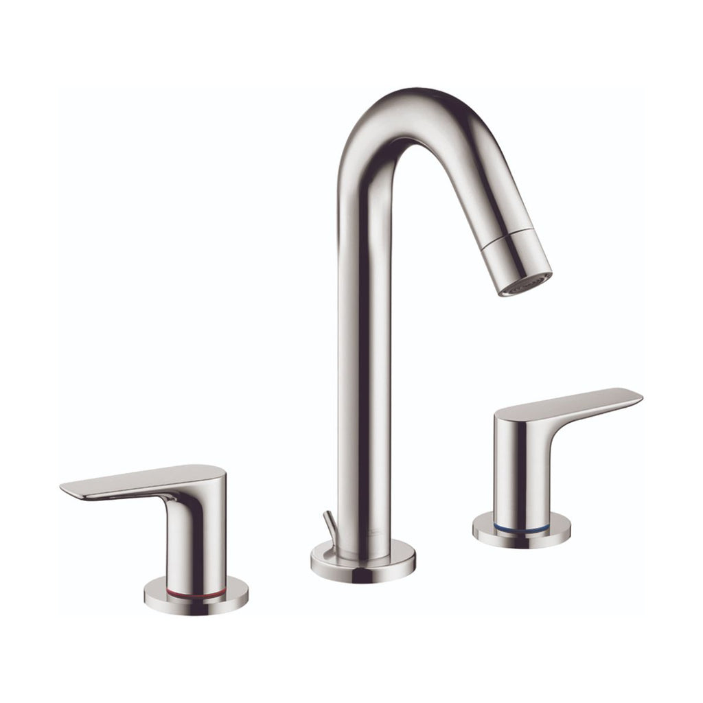 HANSGROHE 71533001 Logis Widespread Faucet 150 with Pop-Up Drain, 1.2 GPM - Chrome
