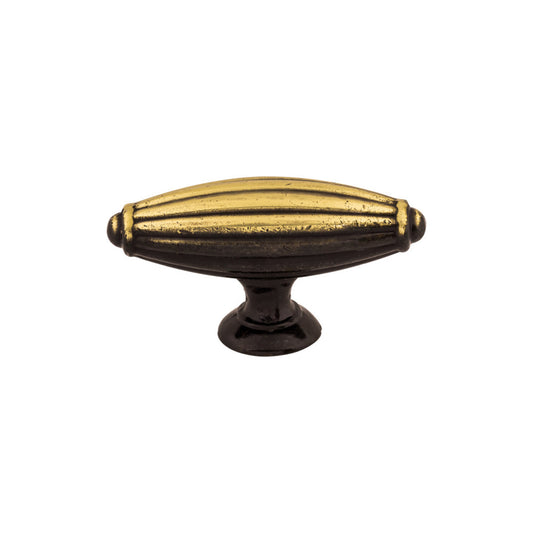 TOP KNOBS M156 Tuscany 2 7/8" Length Bar Knob - Dark Antique Brass