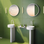 AXOR 42848700 Universal Circular Wall Mirror - Matte White