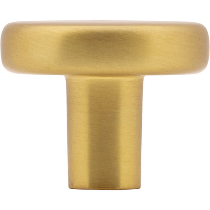 ELEMENTS 105BG Gibson 1-1/4" Diameter Mushroom Knob - Brushed Gold