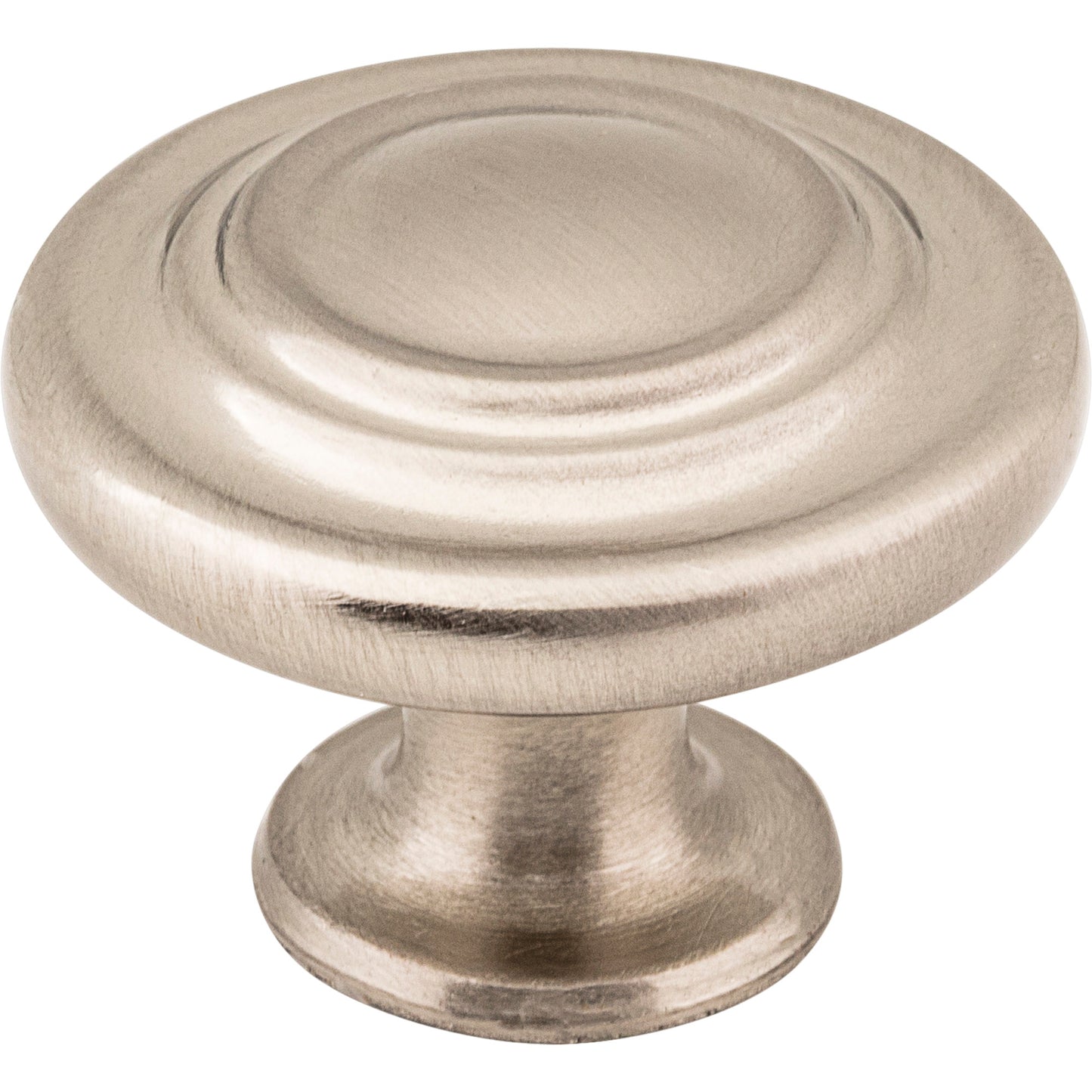 ELEMENTS 107SN Arcadia 1-5/16" Diameter Mushroom Knob , Satin Nickel