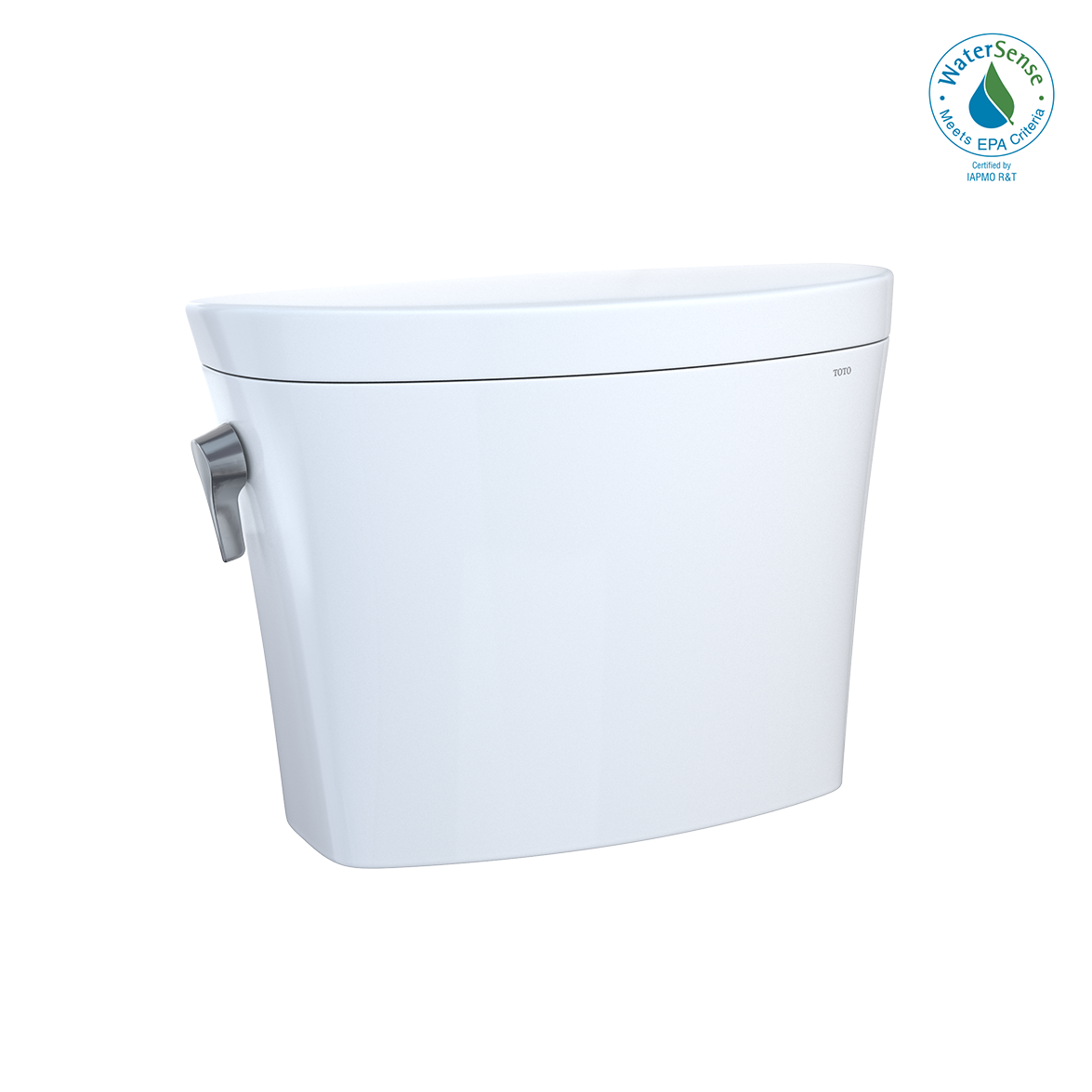 TOTO ST448EMNA#01 Aquia Iv Arc Dual Flush 1.28 And 0.9 Gpf Toilet Tank Only With Washlet+ Auto Flush Compatibility - Cotton White