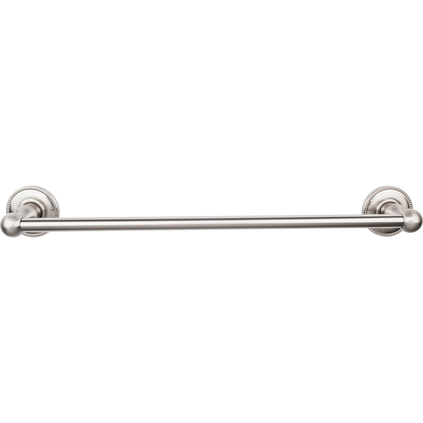 TOP KNOBS ED6BSNA TOP BATH (R) Edwardian Bath Single 20 1/2" Wall Mounted Towel Bar - Brushed Satin Nickel