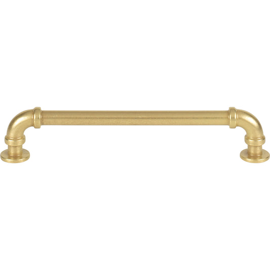 ATLAS 433-UB Steam Punk 6 5/16" Center to Center Bar Pull , Vintage Brass