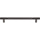 TOP KNOBS TK3246AG Prestwick 12" Center to Center Bar Pull - Ash Gray