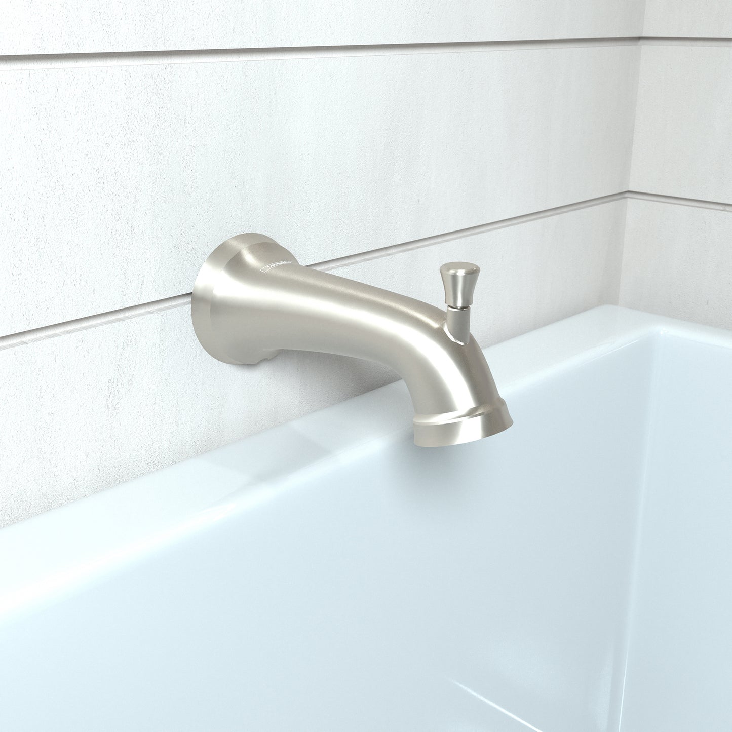 HANSGROHE 04775820 Brushed Nickel Joleena Transitional Tub Spout
