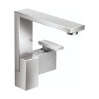 AXOR 46021001 Edge Single-Hole Faucet 190 - Diamond Cut, 1.2 GPM - Chrome