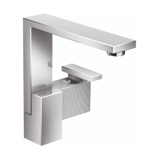 AXOR 46021001 Edge Single-Hole Faucet 190 - Diamond Cut, 1.2 GPM - Chrome