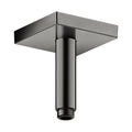 AXOR 26437331 ShowerSolutions Extension Pipe for Ceiling Mount Square, 4" - Polished Black Chrome