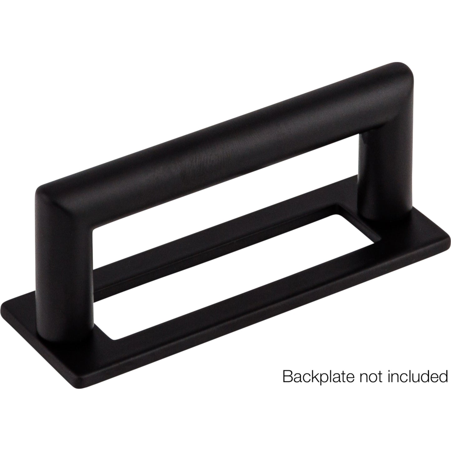 TOP KNOBS TK940BLK Kinney 3" Center to Center Bar Pull - Flat Black