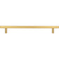 JEFFREY ALEXANDER 845-12BG Dominique 12" Center-to-Center Appliance Pull - Brushed Gold