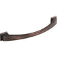 JEFFREY ALEXANDER 944-160DBAC Roman 160 mm Center-to-Center Arch Pull - Brushed Oil Rubbed Bronze