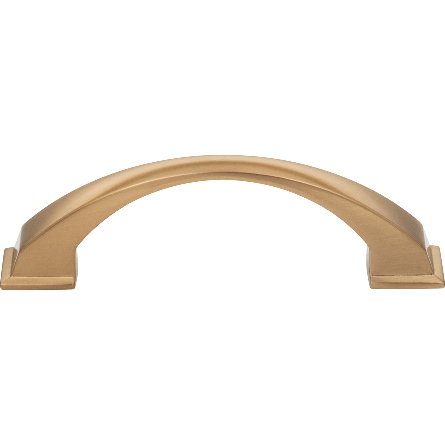 JEFFREY ALEXANDER 944-96SBZ Roman 96 mm Center-to-Center Arch Pull - Satin Bronze