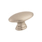 TOP KNOBS M379 Flat Oval 3/4" Length Oval Knob - Brushed Satin Nickel