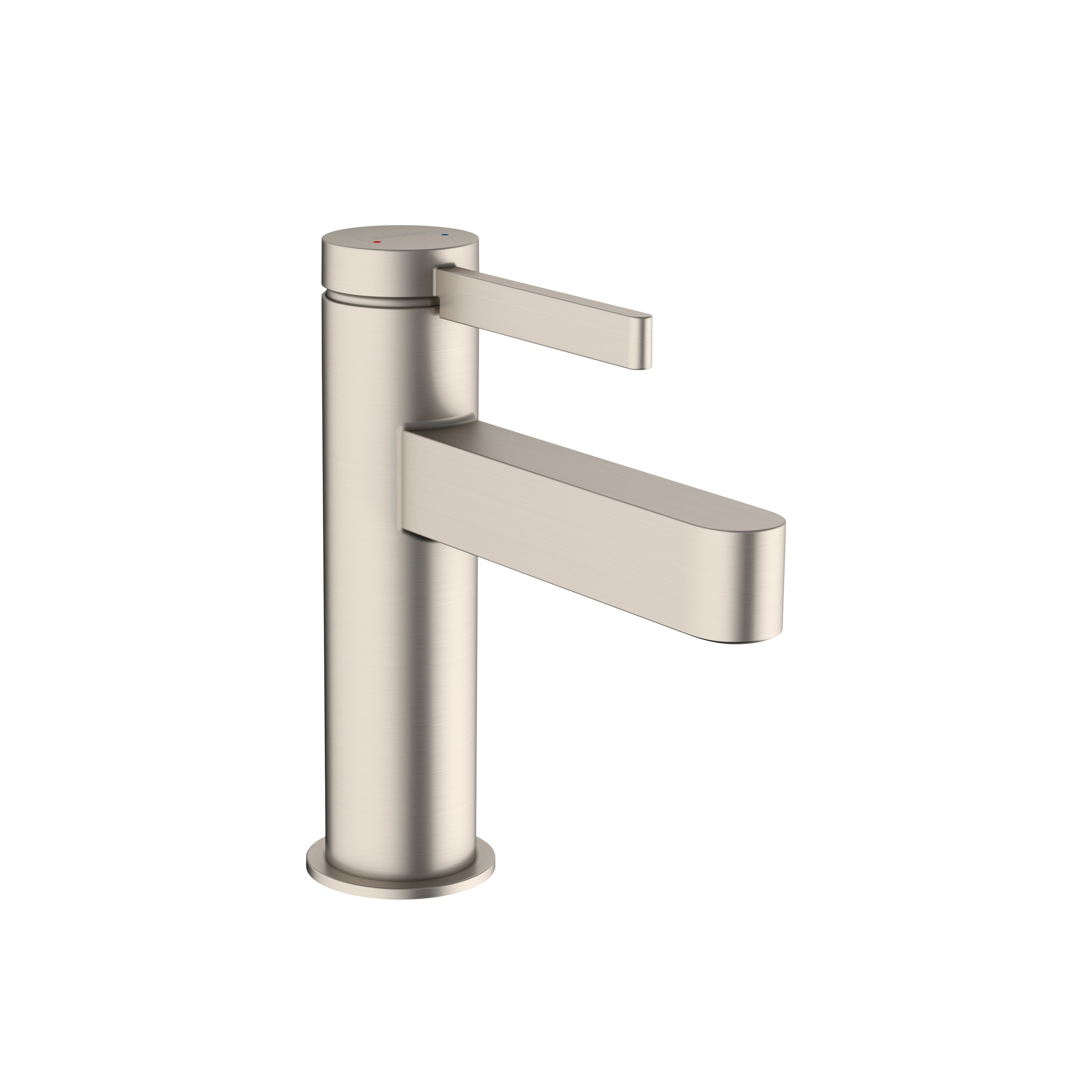 HANSGROHE 76010821 Finoris Single-Hole Faucet 100 with Pop-Up Drain, 1.2 GPM - Brushed Nickel