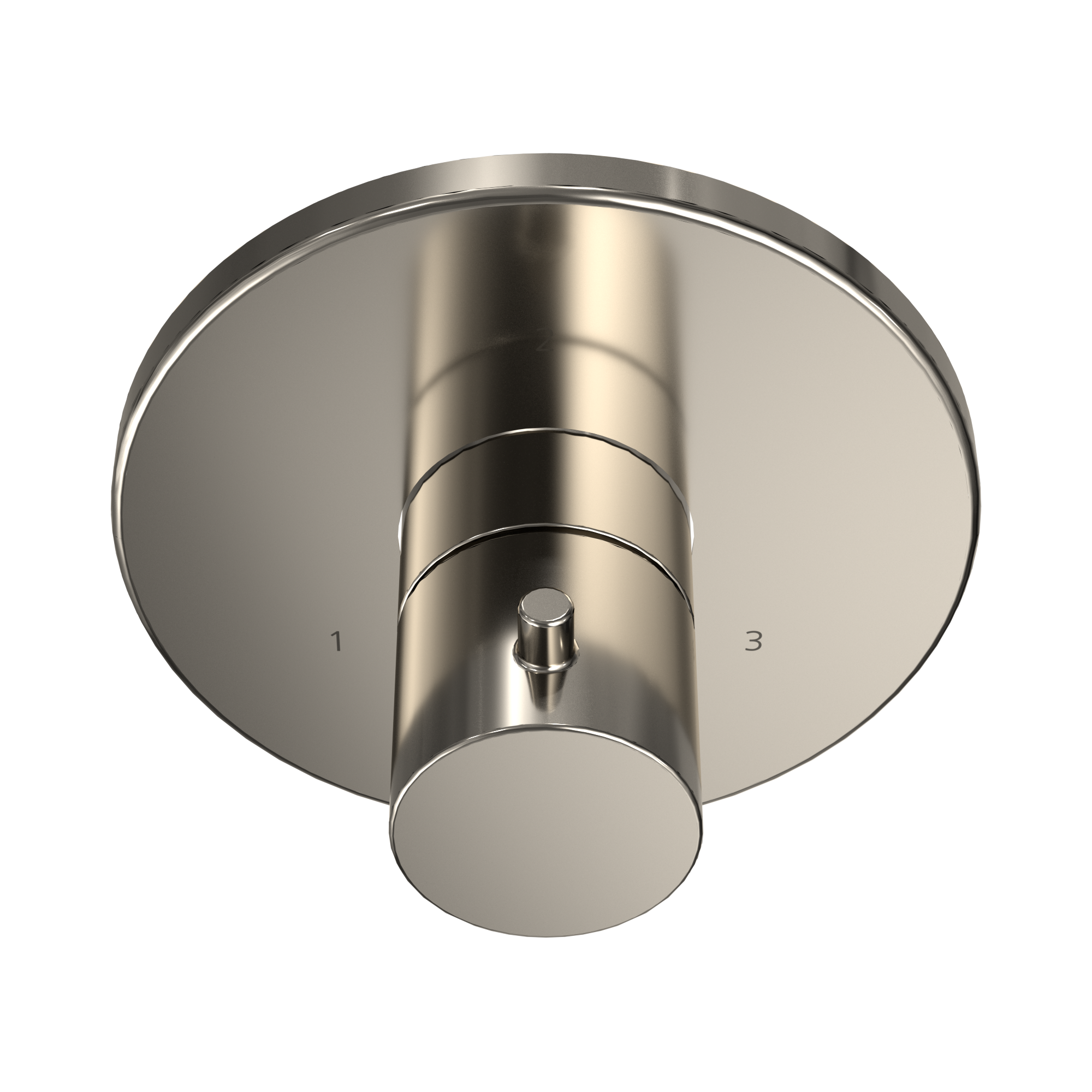 TOTO TBV01104U#PN Round Three-Way Diverter Shower Trim - Polished Nickel