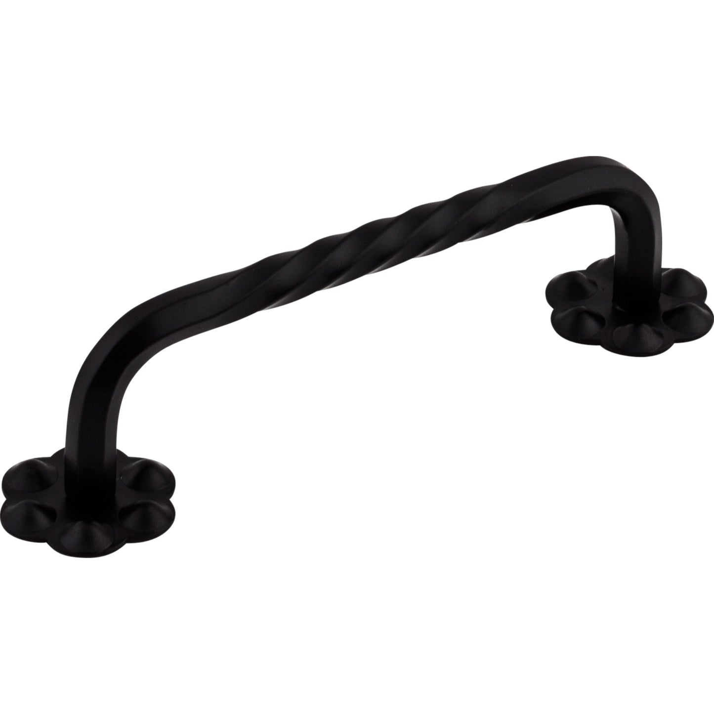 TOP KNOBS M650 Thin Twist 3 15/16" Center to Center Bar Pull - Patina Black